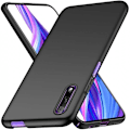 Pikkukuva 6 / 7: Huawei P Smart Pro kumipäällysteinen mattamusta Cover Basic V2 Black