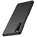 Pikkukuva 6 / 6: Xperia 10 IV Ultra-ohut kumipinnoitettu mattamusta Cover Basic V2 Black