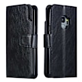 Miniatyrbillede 2 af 6: Samsung S9 praktisk pung-etui med 12-bakker Array V4 Black
