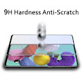 Miniatyrbillede 3 af 6: Samsung Galaxy A71 Hærdet glas 0,26 mm 9H Fullframe Transparent