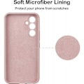 Miniatyrbillede 2 af 6: Samsung A55 5G Gummieret mat Pink Shell Liquid - Pink Pink