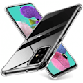 Miniatyrbillede 1 af 5: Samsung A71 Stødabsorberende Silikone Shell Shockr Transparent