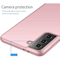 Miniatyrbillede 4 af 8: Samsung S21 Thin Light Case Basic V2 Rose Gold Pink gold