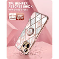 Miniatyrbillede 5 af 7: iPhone 13 pro supcase marmor lyserød Multicolor