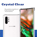 Miniatyrbillede 6 af 6: Samsung Note 10 Plus stødabsorberende silikone Shell Shockr Transparent