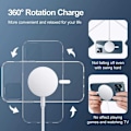 Miniatyrbillede 2 af 6: iPhone 14 Transparent stødabsorberende etui MagSafe kompatibel Transparent