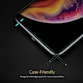Pikkukuva 3 / 5: iPhone 11 Pro Max Privacy Tempered Glass 0,26mm 2,5D 9H Transparent