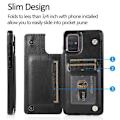 Miniatyrbillede 2 af 5: Samsung A71 Shockproof Case Kortholder 3-POCKET Flippr V2 Black