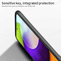 Pikkukuva 6 / 6: Samsung A33 5G Erittäin ohut kumipinnoitettu mattamusta Cover Basic V2 Black