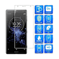 Miniatyrbillede 1 af 2: Xperia XZ2 Compact Hærdet glas 0,26mm 2,5D 9H Transparent