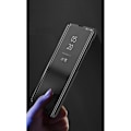 Pikkukuva 3 / 4: Redmi Note 9S / 9 Pro Smart Flip Case Clear View Seisova V2 Rocket Black