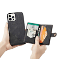 Pikkukuva 8 / 9: iPhone 13 Pro Max Iskunkestävä kotelo magneettikorttitelineellä JeeHood Black