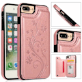 Pikkukuva 1 / 8: iPhone 8 Plus iskunkestävä kotelo, 3-taskuinen Flippr V2 Pink gold