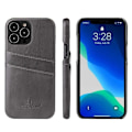Pikkukuva 5 / 5: iPhone 14 Pro Max iskuja vaimentava korttipidike Retro Black