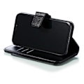 Miniatyrbillede 3 af 6: Iphone 12/12 Pro praktisk pung etui med 12-rums Array V4 Black