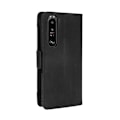 Miniatyrbillede 8 af 9: Xperia 1 III Wallet Case PU-læder 6-LOMMES Winston V3 Black
