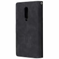 Miniatyrbild 3 av 7: OnePlus 7 Pro Multifunktionellt Plånboksfodral Zipper 8-Fack Svart