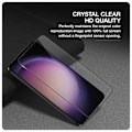 Miniatyrbillede 2 af 6: Samsung S24 Plus FullFrame 0,26 mm 2,5D 9H hærdet glas