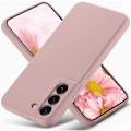 Pikkukuva 1 / 6: Samsung S21 Plus kumitettu mattapinkki kuoren neste - vaaleanpunainen