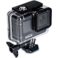 Miniatyrbillede 1 af 8: GoPro Hero 9 Sort kamerahus Vandtæt skal Transparent