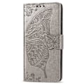 Pikkukuva 7 / 8: Samsung S8 Wallet Case PU-nahkainen 4-POCKET Motif Butterfly Rosenguld