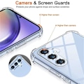 Miniatyrbillede 3 af 4: Samsung A35 5G stødabsorberende silikonetui Shockr Transparent