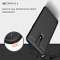 Miniatyrbillede 6 af 8: OnePlus 6T stødsikker stødabsorberende skal SlimCarbon Svart