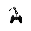 Miniatyrbillede 5 af 6: Spilcontroller til PC USB Black