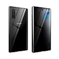 Miniatyrbillede 1 af 3: Samsung Note 10 Privacy Full Coverage Premium Cover Glassback V4 Transparent