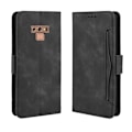 Miniatyrbillede 2 af 6: Samsung Note 9 Wallet Case PU Læder 6-LOMMES Winston V3 Black