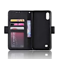 Miniatyrbillede 6 af 6: Samsung A10 tegnebog etui PU læder 6-SLOT Winston V3 Black
