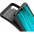 Pikkukuva 5 / 5: Xiaomi Redmi Note 8 Iskunkestävä ohut suojus FullCarbon V4 Black