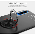 Pikkukuva 2 / 7: Käytännöllinen iskunkestävä Samsung A50 suojus rengaspidikkeellä V3 (SM-A505FN) Black