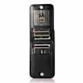 Pikkukuva 6 / 8: iPhone 12 Pro Max Mobile Cover -korttipidike 6-FACK Retro V3 Svart