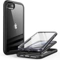 iPhone 7 / 8 / SE (2020 & 2022) Heltäckande Premium 3D Skal ThreeSixty Transparent