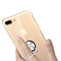 Pikkukuva 5 / 6: iPhone 8 Plus Iskunkestävä suojus sormustelineellä Fresh Transparent