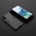 Pikkukuva 9 / 9: Samsung S21 Ultra iskunkestävä kotelo jalustalla ThinArmor Black