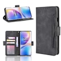 Miniatyrbillede 1 af 6: Oneplus 8 Pro Wallet Case PU Læder 6-SLOT Winston V3 Black