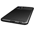 Miniatyrbild 5 av 8: Samsung A32 4G Stöttåligt Slimmat Skal FullCarbon V4 Svart