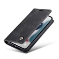 Pikkukuva 5 / 6: iPhone 13 Pro Max Exclusive Elegant Flip Case CaseMe 3-FACK Black