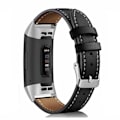 Pikkukuva 1 / 4: Fitbit Charge 3 tyylikäs nahkaranneke Retro Black
