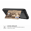 Pikkukuva 3 / 7: Samsung S20 Plus iskunkestävä kotelo Solid V2 -korttipaikalla Black
