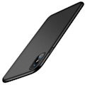 Miniatyrbillede 1 af 4: iPhone XS Max Ultratynd mat sort cover Basic V2 Black