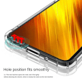 Pikkukuva 2 / 7: Xiaomi Poco X3 NFC iskuja vaimentava silikonikotelo Shockr Transparent
