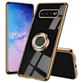 Pikkukuva 2 / 9: Samsung S10 Plus tyylikäs ja iskunkestävä kotelo Flawless sormustelineellä Mörkgrön