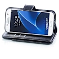 Miniatyrbillede 3 af 6: Samsung S7 Praktisk Pung-etui med 12-bakker Array V4 Black