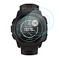 Miniatyrbillede 1 af 8: 2-PAK Garmin Instinct hærdet glas 0,2 mm 9H 2,5D Transparent