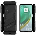 Pikkukuva 5 / 7: Xiaomi Mi 10T / 10T Pro iskunkestävä kotelo ja kickstand ThinArmor V2 Svart