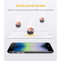 Miniatyrbild 4 av 6: 2-PACK iPhone SE (2020 & 2022) Härdat glas 0.26mm 2.5D 9H Transparent