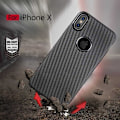 Miniatyrbillede 3 af 4: iPhone XS Max stødsikkert cover FullCarbon V2 Svart